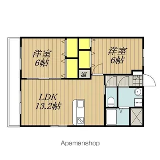 メゾン殿岡21【2階】の間取り